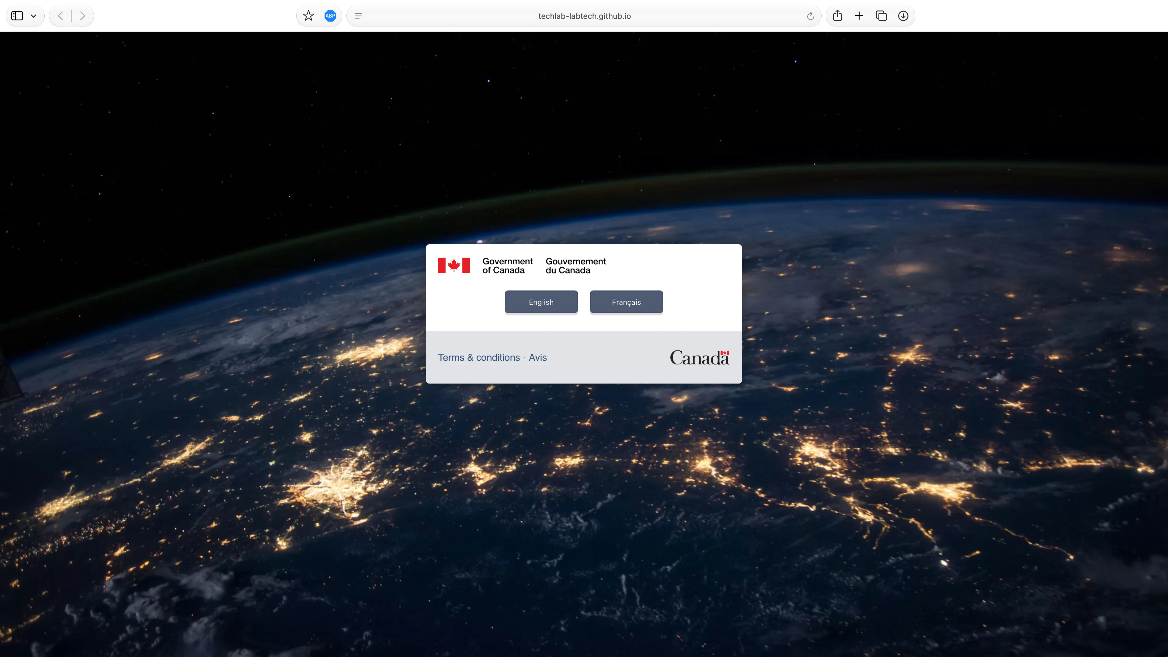 a screenshot of the language selection screen for the Data Literacy Assessment